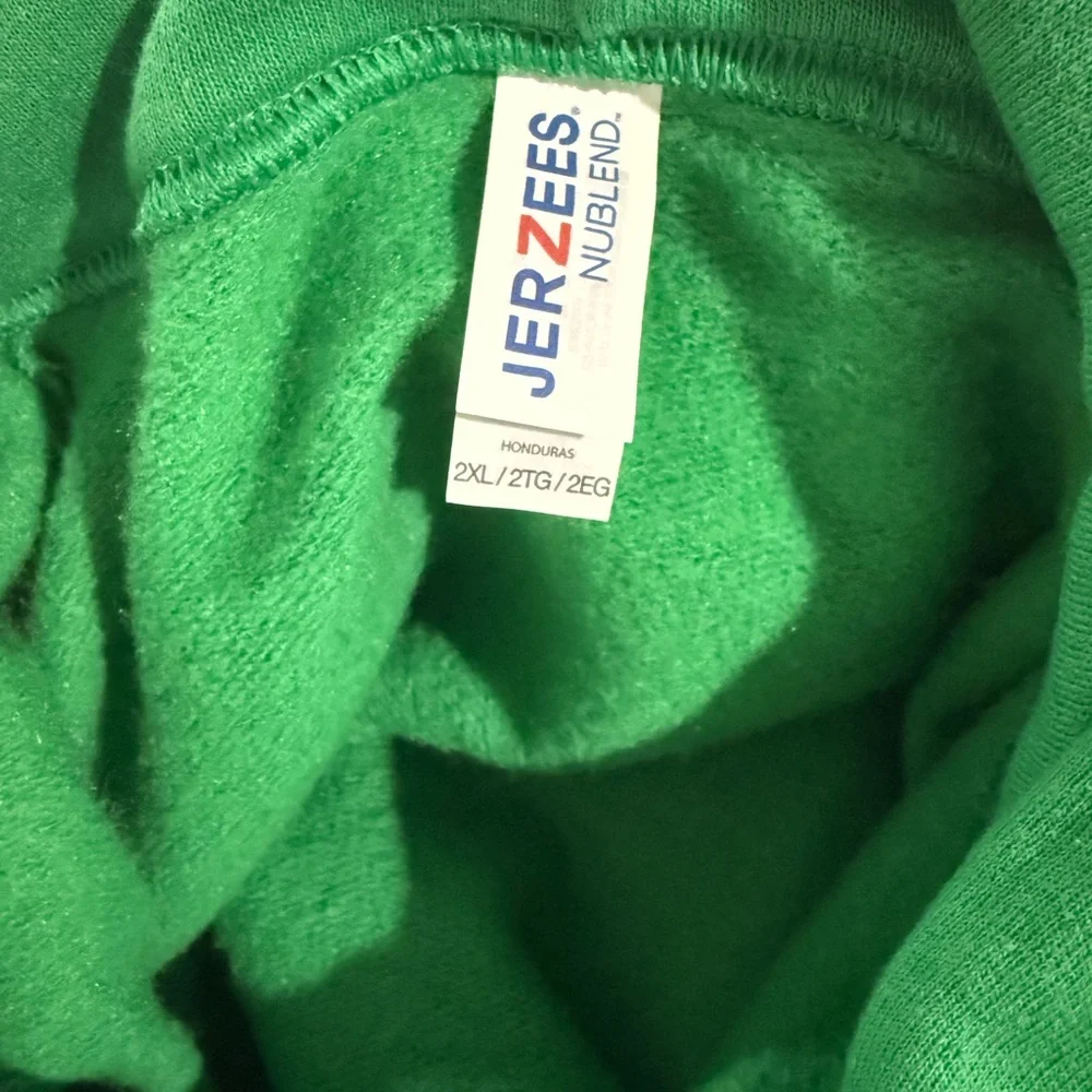 Abby Lee Dance Company  Jerzees Green Women's Sweater - Picture 5 of 5